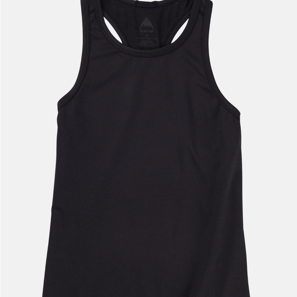 Burton Black Racerback Tank Top
